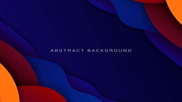 vector paper cut concept colorful banner background liquid wave pattern modern light gradient
