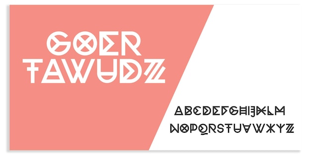vector script modern alphabet letters set best with letter type vector illustration