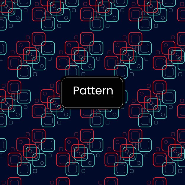 vector shapes repeated pattern design