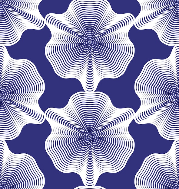 vector stripy endless pattern, art continuous geometric background with graphic lines.