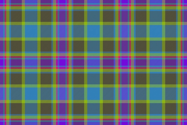 Vector textile tartan Pattern fabric check Plaid seamless background texture