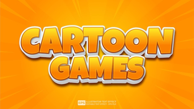 vector vector vector 3d text editable text effect cartoon games