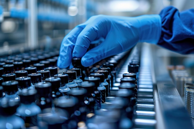 Vědci smíchali chemikálie, aby v laboratoři našli antiretrovirové léky