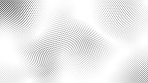 Vektorové ikony kruhové polotónové grafiky a grafické prvky