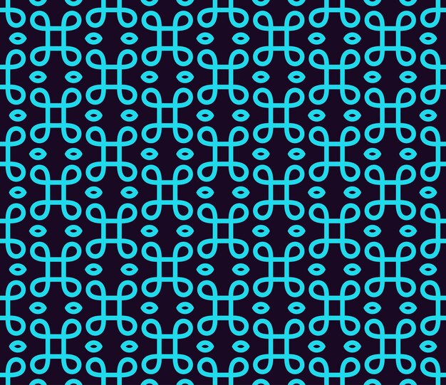 Vektorový bezešvý vzor Moderní stylová abstraktní textura Opakující se geometrické lineární dlaždice vzor pozadí