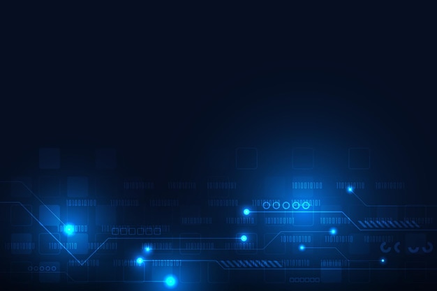 Vektorový obvod abstraktní technologické pozadí Hitech digitální koncept