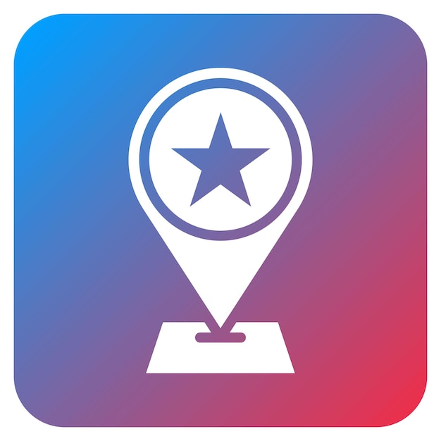 Venue icon vector image Can be used for Track and Field