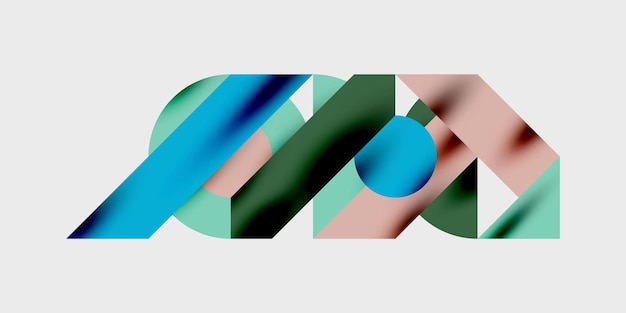 Vibrant abstract background circles with smooth gradients creating a dynamic and modern design Ideal for creative tech or contemporarythemed projects