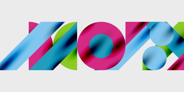 Vibrant abstract background circles with smooth gradients creating a dynamic and modern design Ideal for creative tech or contemporarythemed projects