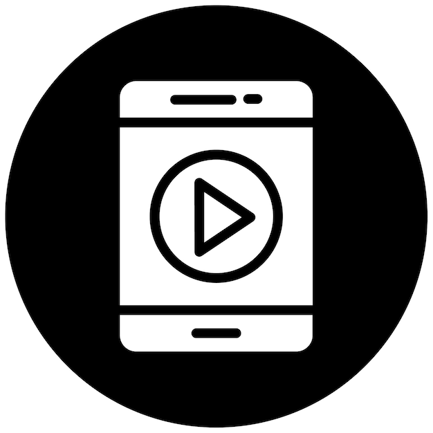 Video Player Vector Illustration