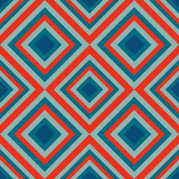 vintage aestethic pattern with triangles in the style of the 70s and 60