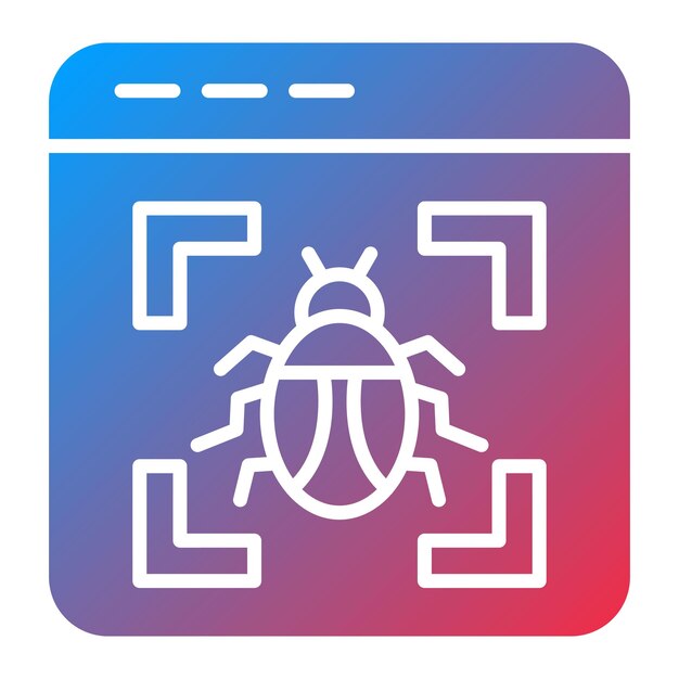 Virus Detection icon vector image Can be used for Cyber Security