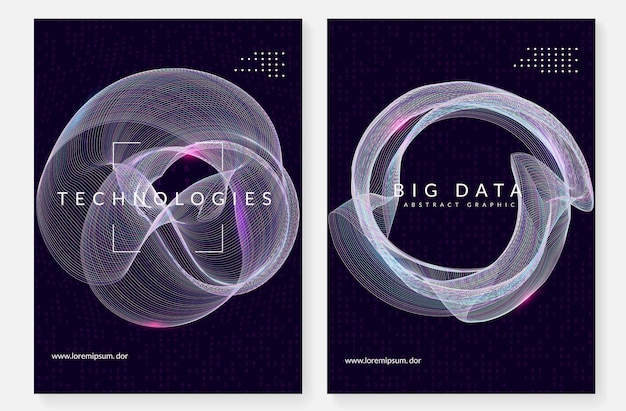 visualization background technology for big data artificial in