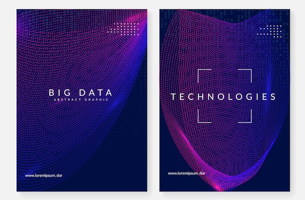 visualization background technology for big data artificial in