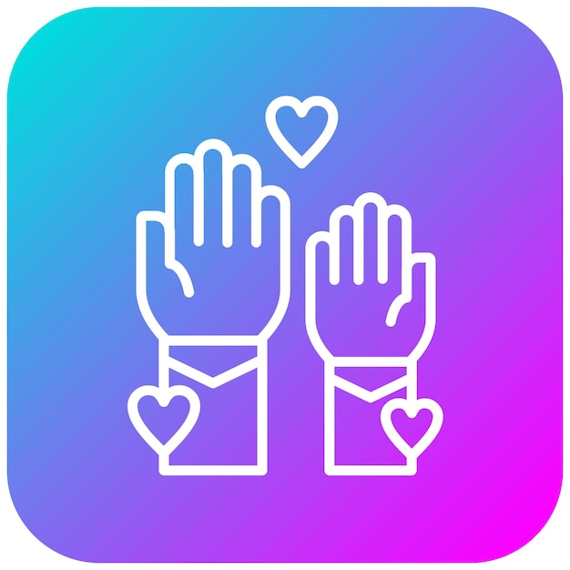 Volunteer vector icon Can be used for Charity iconset