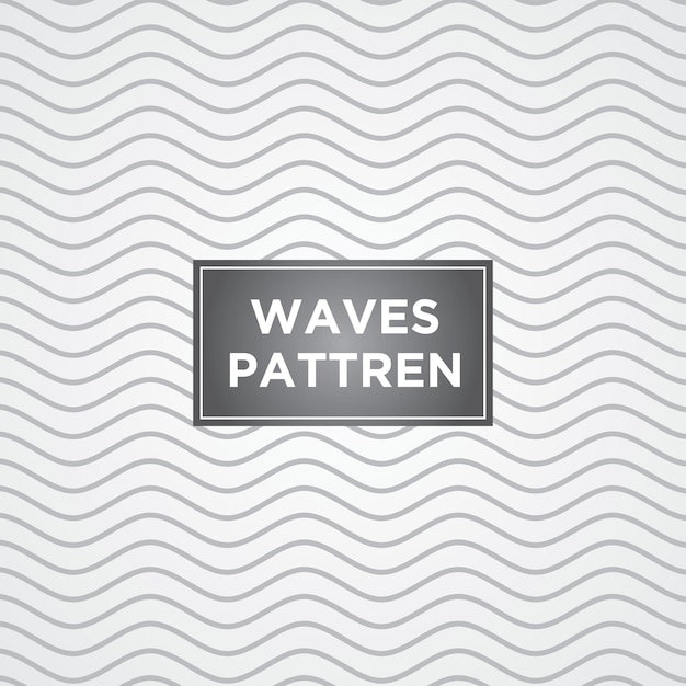 waves pattern on white background