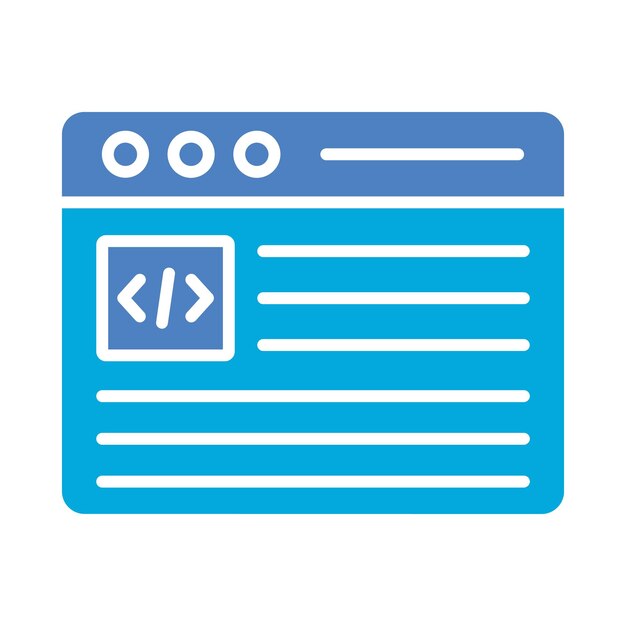 Web Coding Icon