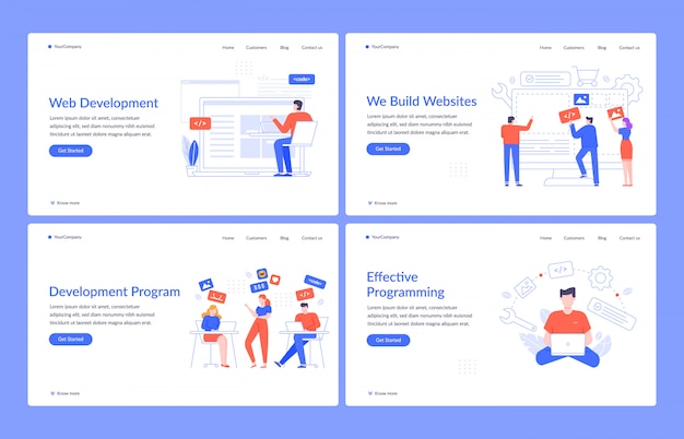 Web development. Website , code engineering and creative interface  landing page template. Coding and programming homepage layout. UI, UX, usability. Content management