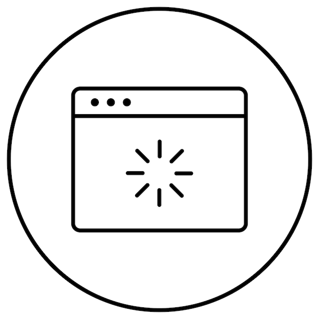 Web Loading icon vector image Can be used for Coding and Development