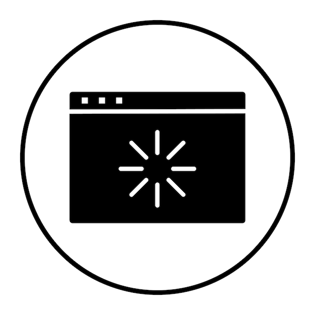 Web Loading Vector Illustration