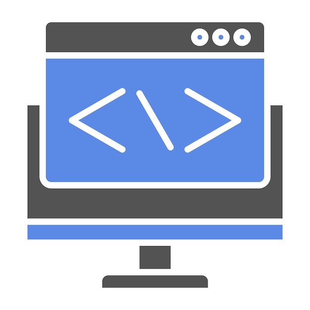 web programming icon style