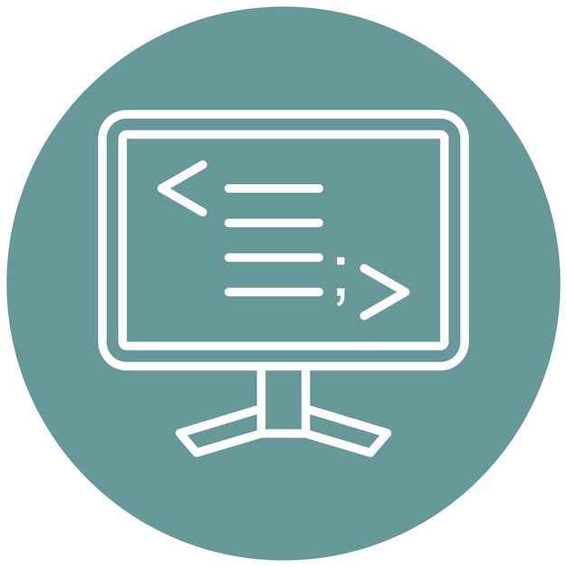 web programming icon style