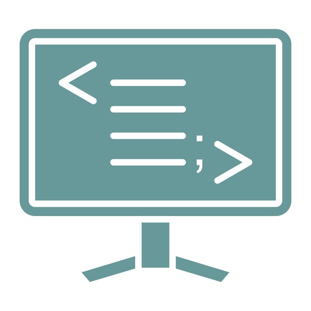 web programming icon style