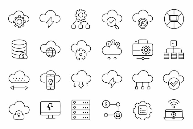 Web Security Icon Set