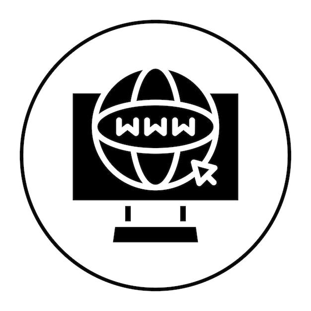 web site icon vector image can be used for new media