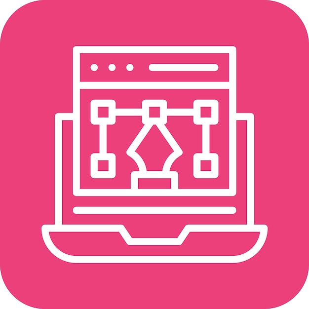 Web Vector Design vector icon illustration of Coding and Development iconset
