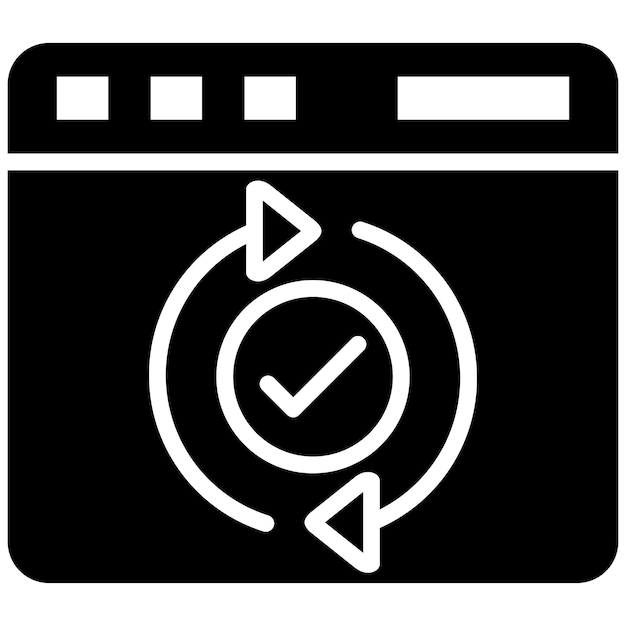 Website Update Vector Illustration Style