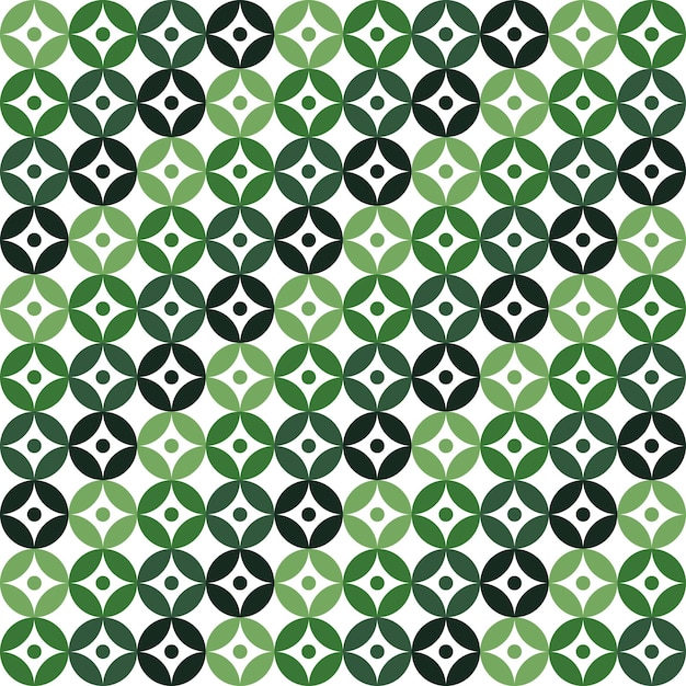 wellness plants nature green geometric pattern modern shapes background