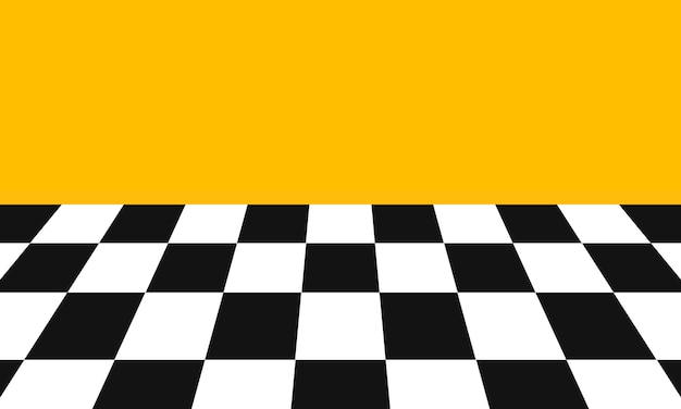 white and black empty space vector chess pattern background finish flag