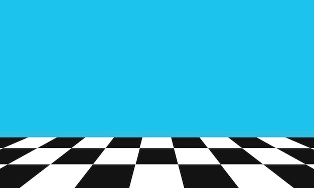white and black empty space vector chess pattern background finish flag