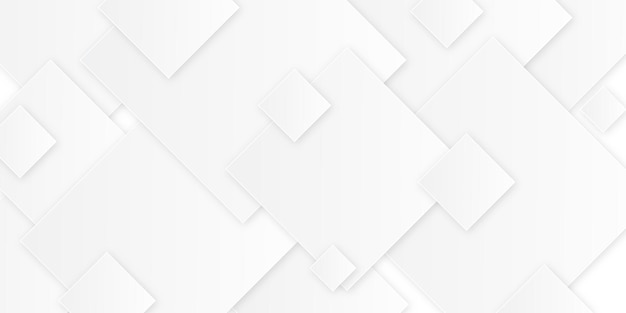 white and gray transparent square abstract background design modern abstract background design