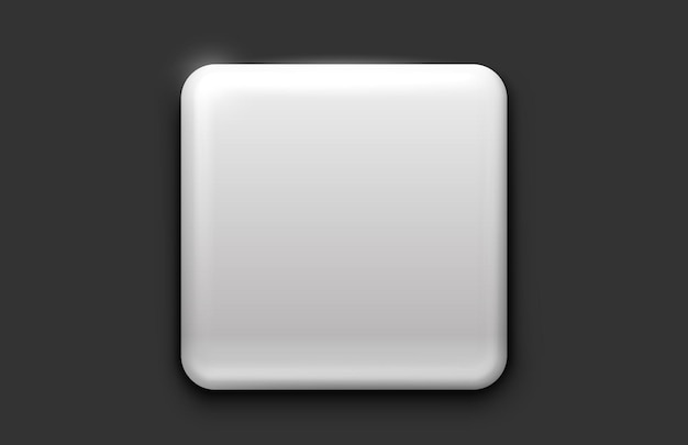 White frame label event bar button grey signboard vector illustration