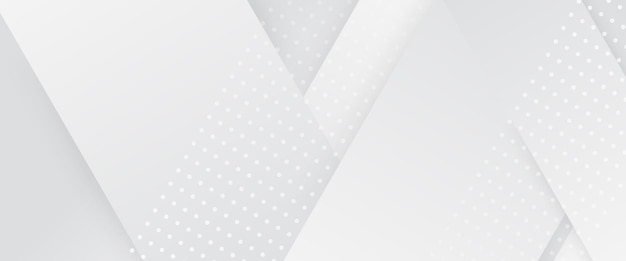 white vector minimalist simple abstract geometric banner graphic design element modern style concept for background banner flyer card wallpaper cover or brochure