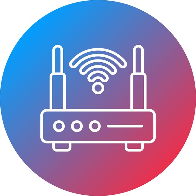 wifi connection icon vector image can be used for work from home