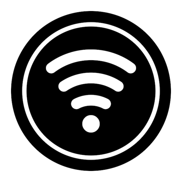 Wifi signal Vector Icon Design Illustration
