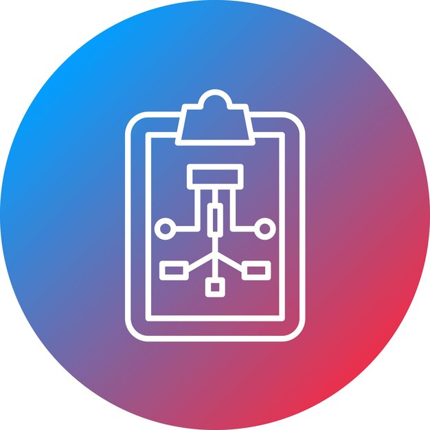 workflow icon vector image can be used for project management