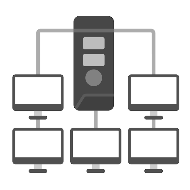 Workstation icon vector image Can be used for Web Hosting