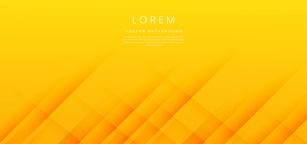 Yellow and orange gradient background with dynamic diagonal stripe lines and shadow