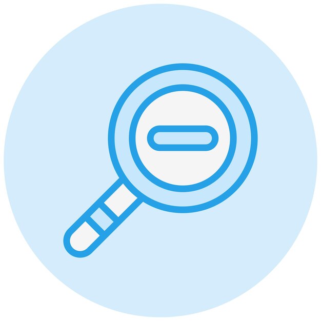 zoom out vector icon design illustration