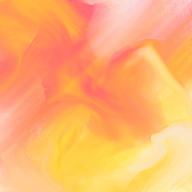 abstract hand drawn yellow watercolor texture background