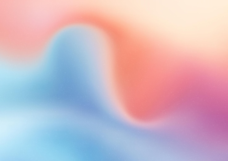 Zdarma Vektor abstract pastel gradient blur background with grainy texture