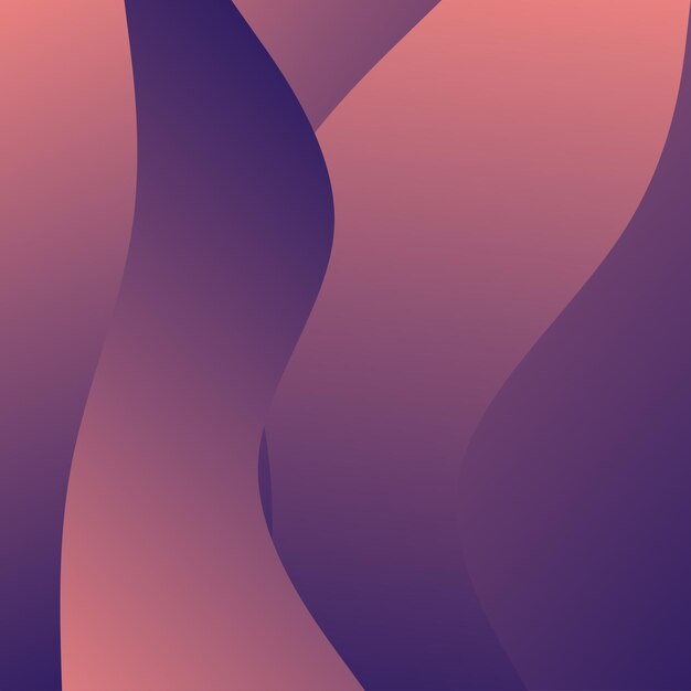 abstract red waves background dynamic shapes composition vector illustration