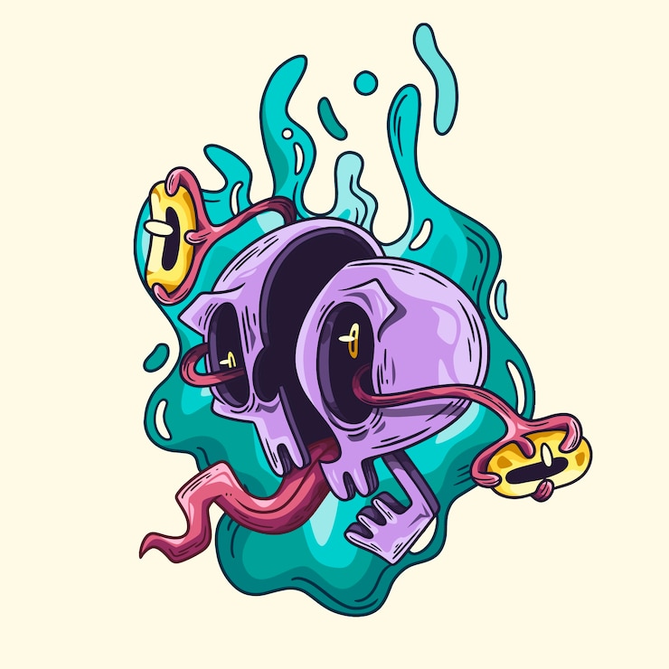 Zdarma Vektor abstraktní ilustrace bláznivého vesmíru