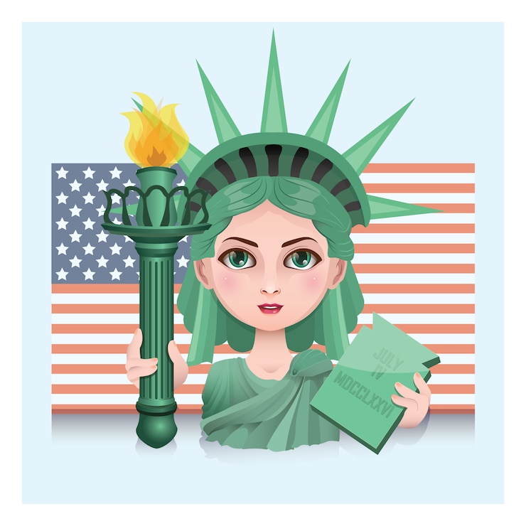 Zdarma Vektor america background design