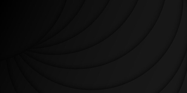 Banner with a minimal abstract dark design
