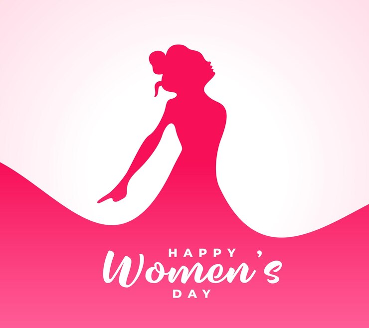Zdarma Vektor beautiful happy womens day wishes card design